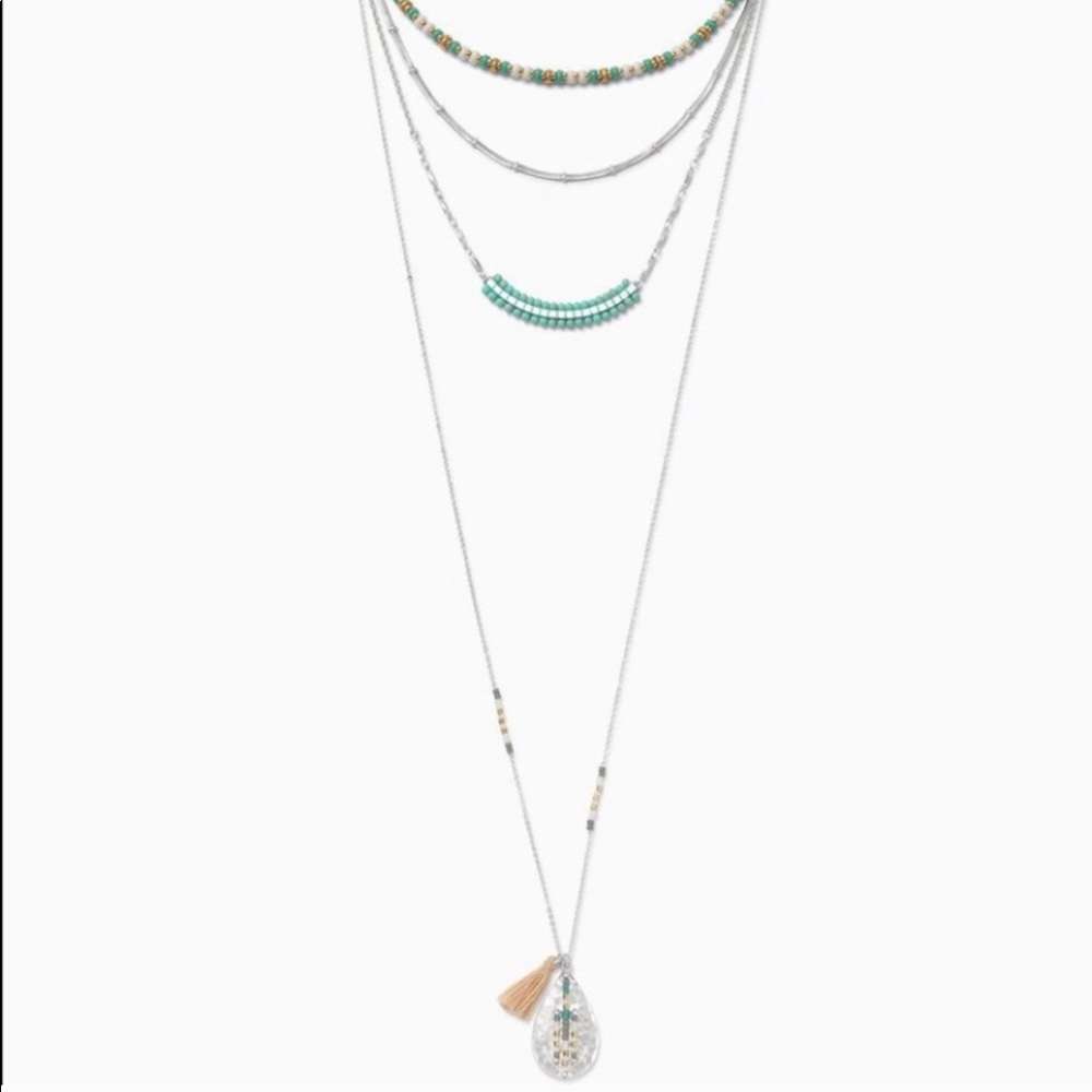 NWT! STELLA & DOT Frieze Layering Necklace